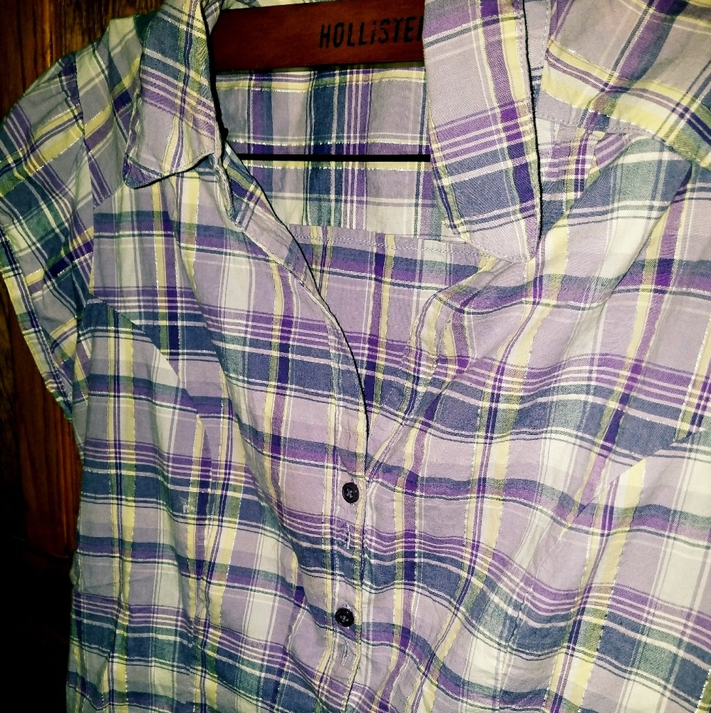 💜Flowy Button Down Shirt 💜